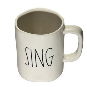 Rae Dunn "Sing" Artisan Collection by Magenta Ceramic Mug 12 oz.